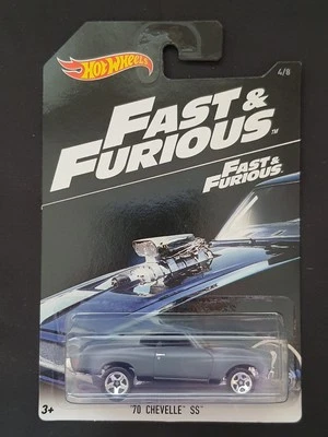 '70 CHEVELLE SS  Hot Wheels Fast and Furious 4/8 - Photo 1/4