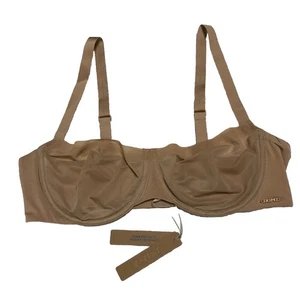 Skims Bra No Show Molded Unlined Balconette Bra Sz:38B Clay BR-UWR-2054 - Picture 1 of 10
