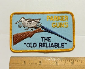 Parker Guns The Old Reliable Souvenir Embroidered Patch Badge - Picture 1 of 3