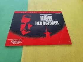 Nintendo NES Manual de instrucciones The Hunt for Red October