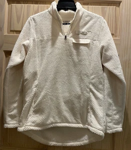 Magellan Outdoors weiß Herren Large Sweater Fleece 1/4 Zip Pullover Classic Fit - Bild 1 von 3