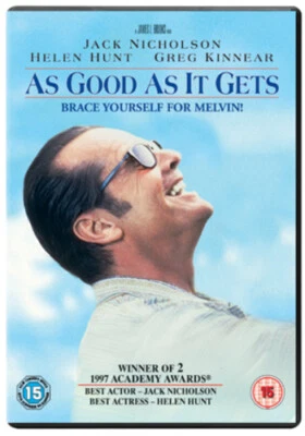 As Good As It Gets DVD (2008) Jack Nicholson, Brooks (DIR) cert 15 Amazing Value - Image 1 of 2