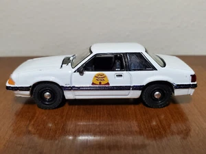 Custom 1/64th scale Utah Highway Patrol 1987 Ford Mustang SSP slicktop - Picture 1 of 8
