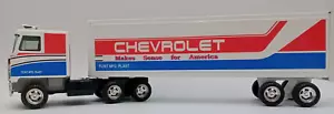 Vintage 19" ERTL Chevrolet FLINT MFG. MI Assembly Plant Semi Tractor Trailer - Picture 1 of 15