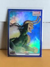 Loki  2023 UD Marvel Platinum  Blue  Rainbow  #38 Nice