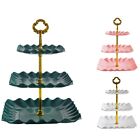 3 Tier Cake Stand Afternoon Tea Wedding Plates Party Fruit Tray Dessert.