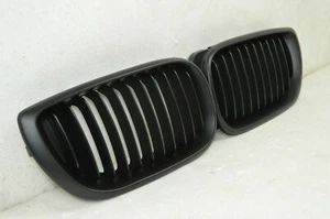 Fit for 03-05 BMW 3-series E46 4D Sedan LCI Facelift Front Grille Matte Black - Picture 1 of 3