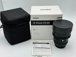 Sigma 12mm-24mm F/4 DG HSM Art Lens for Canon EF, USA - Picture 1 of 1