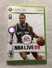 NBA Live 09 (Microsoft Xbox 360, 2008)     ..  CLEAN TESTED