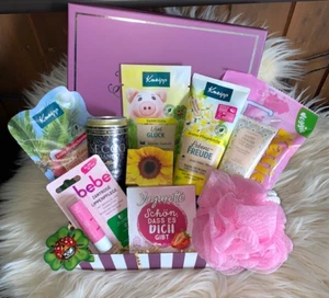 Geschenkbox für Frauen, Geschenk Freundin Geburtstag, ENTSPANNUNGSBOX - Bild 1 von 13