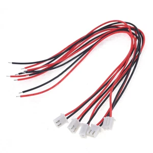 5 Pcs 24AWG JST XH2.54 2 Pin Connector Plug Wire Cable 20cm Length SP - Picture 1 of 3