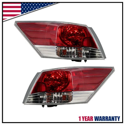 Conjunto de luces traseras para conductor y pasajero Honda Accord 08-12 sedán luces de freno Foto 1 de 4