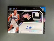 Caleb Houstan 2022/23 Panini Noir Auto Autograph Patch Rookie #66/99 Magic A9