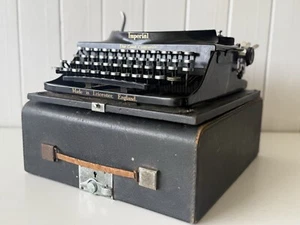 Antique Imperial Typewriter - The Good Companion - Made In Leicester England - Picture 1 of 24