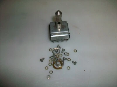 INTERRUPTOR DE PALANCA NUEVO MIL SPEC 4PDT MS25127-B1 NSN 5930-00-729-1665 Foto 1 de 4