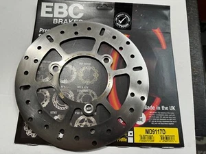 NEW Genuine EBC MD9117D Rear Brake Disc Suzuki UH125 UH200 Burgman 2002-2006 - Picture 1 of 4
