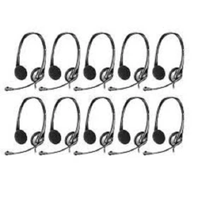 Viel 10 Plantronics .Audio 322 Binaural Black Kopfband Computer Headset Getestet - Bild 1 von 1
