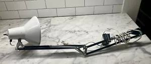 Ledu Vintage White Anglepoise Lamp MCM - Picture 1 of 7