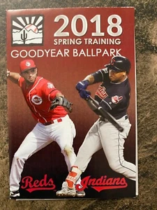 2018 Reds/Indians Spring Training Pocket Schedule, Tolleson Union HSD - Picture 1 of 2
