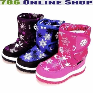 Kinder Schuhe winterschuhe(134D) winterstiefel stiefel Jungen,Mädchen Schuhe Neu - Bild 1 von 4