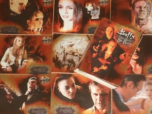 BUFFY THE VAMPIRE SLAYER 'BIG BADS'  Base Set Of 72 Trading Cards Inkworks 2004 - Picture 1 of 4