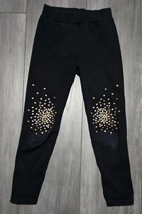 GAP Kids Girl's Sherpa-Lined Leggings Black Sparkle - Size L(10) - Picture 1 of 1