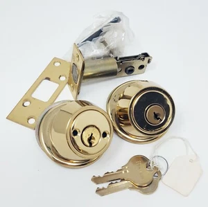 Vintage Corbin Double Cylinder Deadbolt L885 US3 NOS Home Lock - Bild 1 von 1