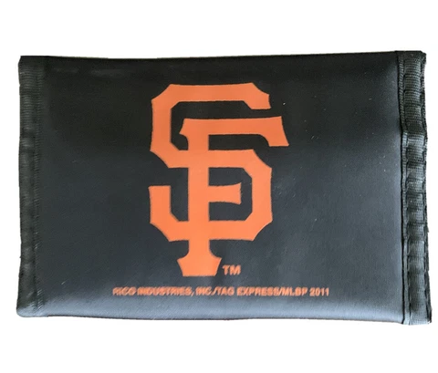 Trifold Wallet San Francisco Giants Black Cover