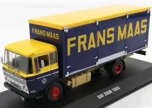 1/43 IXO-MODELS - DAF - 2600 TRUCK FRANS MAAS TRANSPORTS TELONATO 1965 TRU020 - Foto 1 di 1
