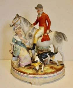 19th Century Continental Porcelain Hunting Figurine. No. 2212. - Picture 1 of 4