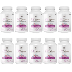 Fitspresso Healthy Weight Loss Support Supplement Pills - 10 Bottles - Picture 1 of 5