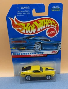 Mustang Mach 1  Hot Wheels 1998 First Editions - Picture 1 of 8