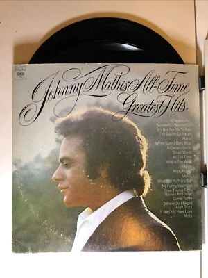 Johnny Mathis All-time Greatest Hits KG 31345 VG+ Double LP Vinyl Record Album - Image 1 of 4
