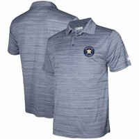 Men's Stitches Navy Houston Astros Team Logo Polo