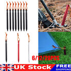 6-20X Titanium Alloy Tent Pegs Garden Outdoor Hiking Camping Canopy Nail Stake·