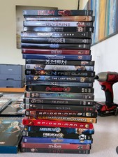 Marvel DVD Lot 26 Films XMEN THOR BLADE HELLBOY SPIDERMAN FANTASTIC FOUR PUNISHE