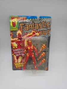 Vintage 1992 Marvel Fantastic Four Toy Biz HUMAN TORCH MOC - Picture 1 of 2