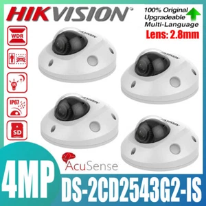 Hikvision DS-2CD2543G2-IS 4MP AcuSense H.265+ IR Dome POE Camera Built-in Mic - Picture 1 of 10