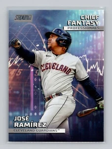 2023 Topps Stadium Club Jose Ramirez Chief Fantasy Professional CLE Guardians - Picture 1 of 2