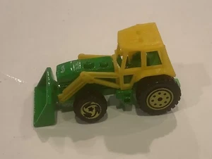 Hot Wheels John Deere 1991 Farm Tractor -Green & Yellow Malaysia Excellent Cond - Picture 1 of 6