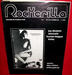 ROCKERILLA 7 1980 Joy Division Siouxsie Human League The Kinks Saxon etc. - Imagen 1 de 1