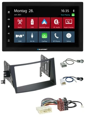Blaupunkt MP3 Bluetooth DAB 2DIN USB Autoradio für Subaru Legacy Outback ab 09 - Bild 1 von 4