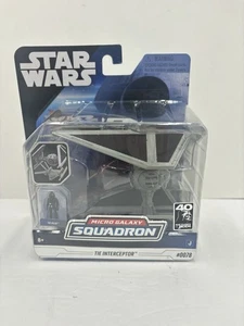 Star Wars Micro Galaxy Squadron Tie Interceptor #0078 Return Of The Jedi 40th - Picture 1 of 8