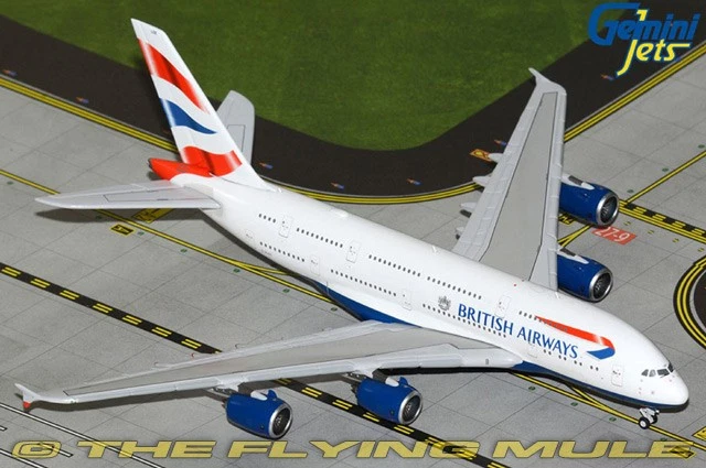 GeminiJets 1:400 A380-800 British Airways G-XLEE Foto 1 de 1