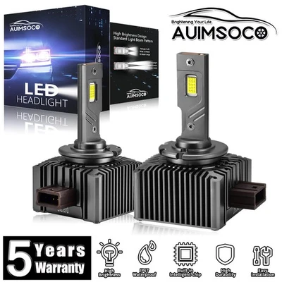 For BMW 530xi 2006-2007 Wagon 4-Door 3.0L LED Headlight HID Xenon Replace Bulbs - Image 1 of 4