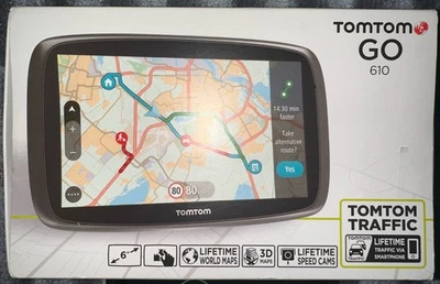 TomTom Go 610 World 6 Zoll Navi, Navigationsgerät *TOP* - Bild 1 von 4