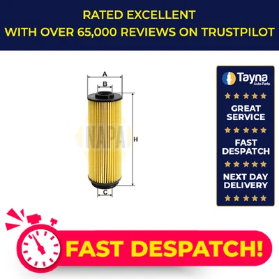 Filtro de aceite compatible con BMW X3 M40i G01 3.0 2017 en calidad NAPA 11427826799 11428583898 Foto 1 de 4