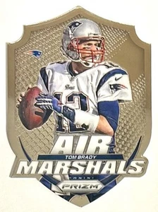 Inserto fustellato Prizm Tom Brady Air Marshals 2014 #AM1 New England Pats Patriots - Foto 1 di 12