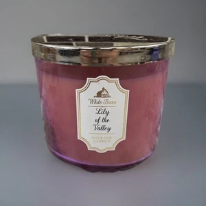 NEU Bath & Body Works White Barn Maiglöckchen 3-Docht-Kerze 14,5 Oz. SELTEN!! - Bild 1 von 4