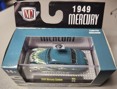 Mercury Custom 1949 en verde/blanco: máquinas M2: patrocinado por Mercury: A94 24-104 Foto 1 de 4